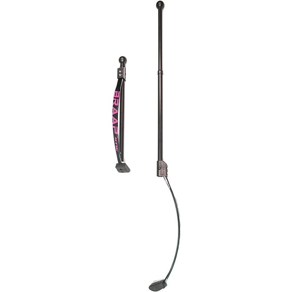 Braapstik Performance Land Paddle - Pink With Medium Spring
