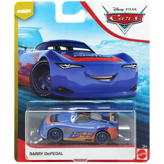 Disney / Pixar Cars Next-Gen Piston Cup Racers Barry DePedal Diecast Car (Version 2)