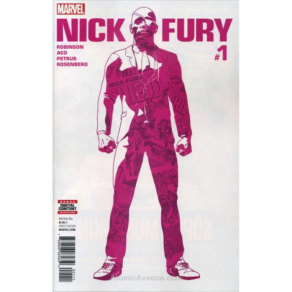 Nick Fury #1 VF ; Marvel Comic Book