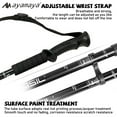 thumbnail image 6 of Trekking Poles,AYAMAYA Adjustable Hiking Stick,Lightweight Walking Poles for Hiking Backpacking,Anti Shock Aluminum Alloy Walking Sticks with Quick Flip-Lock (Black), 6 of 7