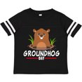 thumbnail image 3 of Inktastic Groundhog Day with Cute Groundhog Illustration Boys or Girls Toddler T-Shirt, 3 of 5