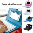 thumbnail image 2 of fastboy Phone Keyboard Case Leather Stand Cover For 4 .5 -6 .8Inch / Android Phone White, 2 of 6