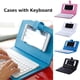 thumbnail image 2 of Teclado Bluetooth Bearachild 2 en 1 con Funda Protectora de Cuero PU Blanco, 2 of 6