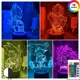 thumbnail image 1 of Goku Super Saiyan Led Night Light Anime Dragon Ball lámpara de mesa para niños, decoración de dormitorio, lámpara 3D, regalos de cumpleaños para niños, juguetes, 1 of 5