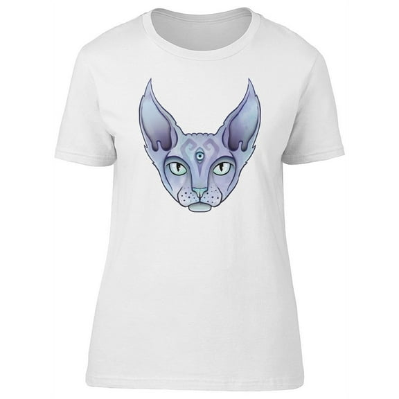 Third Eye Sphynx Cat T-Shirt Women -Image by Shutterstock, Female XX-Large