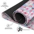 thumbnail image 3 of Premium Floral Mahjong Table Mat 31.5x31.5 Inch Extra Large Rubber Game Pad with Anti-Slip Backing & Noise Reducing Surface for Tiles, Cards & Board Games, 3 of 7