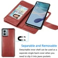 thumbnail image 5 of for Motorola Moto G 5G / G Power 5G 2023 Wallet Case, Moto G 5G / G Power 5G 6.5 INCH PU Leather Case, Tekcoo Luxury Cash Credit Card Slots Holder Carrying Folio Flip Cover Kickstand & Hand Strap, 5 of 6