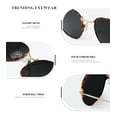 thumbnail image 4 of Polarized Sunglasses for Women and Men, Retro Hexagon Style Glasses with UV Protection Trendy Metal Frame, 4 of 7