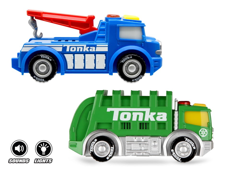 tonka lights and sounds recycle truck