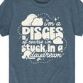thumbnail image 3 of Instant Message - I'm A Pisces Daydream - Toddler & Youth Short Sleeve Graphic T-Shirt, 3 of 6