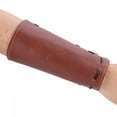 thumbnail image 1 of LAFGUR Leather Bracers Leather Arm Guards, Archery Armguard, For Adolescent For Children Protective Gear, 1 of 8