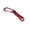 Red, variant on 2 Colors Multi-function for Key Bag Pendant LED Flashlight for w/ Carabiner Clip