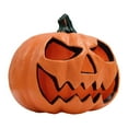 thumbnail image 4 of Estatua de calabaza de Halloween para jardín, centro de mesa, lámpara de calabaza, decoración de Halloween para balcón, fiesta, hogar, vacaciones,, 4 of 8