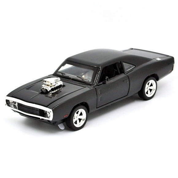 1: 32 Suitable for Dodge Challenger toy car alloy die-casting 6-door rear pull children's birthday gift car