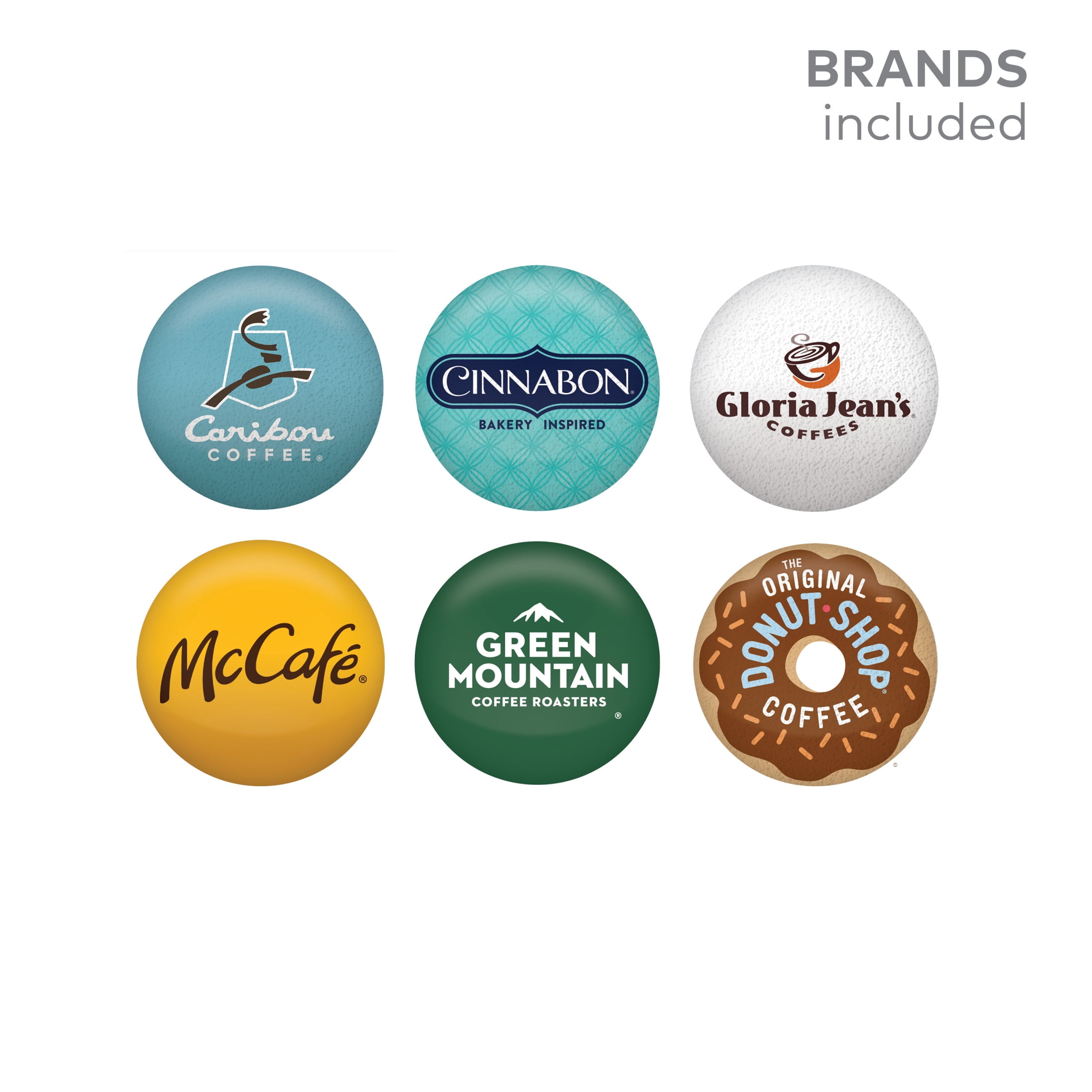Keurig Flavored Coffee Collection Light and Medium Roast K-Cup Coffee Pods, 40 Count