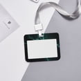 thumbnail image 6 of Kdxio Green Lightning Flash Card Badge Holder Work Badge Sleeve for Office, School, Factory, ID Credit Cards, Driver Licenses and Passes, 6 of 7