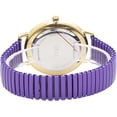 thumbnail image 2 of Blekon Women Wrist Watch Large 43mm White Face Stainless Steel Stretch Band Watch Analog Display, 2 of 6