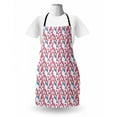thumbnail image 3 of Flamingo Apron, Watercolor Pastel Style Zoo Tropical Birds in Various Tones Wedding Romance, Unisex Kitchen Bib with Adjustable Neck for Cooking Gardening, Adult Size, Multicolor, by Ambesonne, 3 of 4