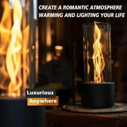 Tornado Tabletop Firepit Portable Fire Round Metal Firepits For Home Decor