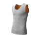 thumbnail image 4 of Ceisia Men's Solid Fleece-Lined Crew Neck Thermal Tank Top Sleeveless Warm Base Layer Gray XXXL Gifts, 4 of 5