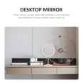 thumbnail image 3 of MasteelfCA Miroir Rond Style Européen Miroir de Bureau Miroir Double Face, 3 of 8