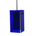 thumbnail image 5 of Meyda Tiffany 111339 5" Square Quadrato Blue Mini Pendant - Blue, 5 of 5