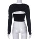thumbnail image 5 of Tops De Tubo Ajustados Y2K Bodycon Tube Tops 2pcs Mujeres Crop Tops Casual Salir Ropa (Negro S) Ygjytge para Mujer Negro T M, 5 of 8