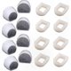 thumbnail image 1 of 16-Pack Replacement Foam and Carbon Filters for Pet Water Fountains-Compatible with Drinkwell Inox 360 and Avalon Models, 1 of 5