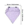 thumbnail image 2 of AWAYTR 3 Pcs Floral Elastic Hair Scarf Headbands Hair Bandanas Head Kerchief Bohemia Chiffon Turban Triangle Scarves, 2 of 12