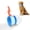 Blue, variant on Interactive Dog Toys, Random Path Electric Automatic Moving and Rolling Dogs Toy with Rope for Small Medium Large Dogs, Motion-Activated Dog Stimulation Toy for Boredom Relief (Orange)