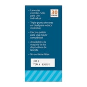 EasyTouch Twist Lancets 30g Twist Lancet Blue 830101