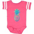 thumbnail image 3 of Inktastic Blue and Green Pineapple Boys or Girls Baby Bodysuit, 3 of 5