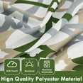 thumbnail image 2 of DriftAway Alexander Pattern Match Blackout Valances for Windows 250GSM Geometric Moroccan Mid Century Rod Pocket 52 Inch by 18 Inch Plus 1.75 Inch Header Loden Green 1 Pack, 2 of 8