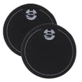 thumbnail image 1 of 2x Single StepPedal Patch para Partes de Instrumentos de Percusión de Bajo Tambor Negro Yuyangstore Parche de bombo, 1 of 8