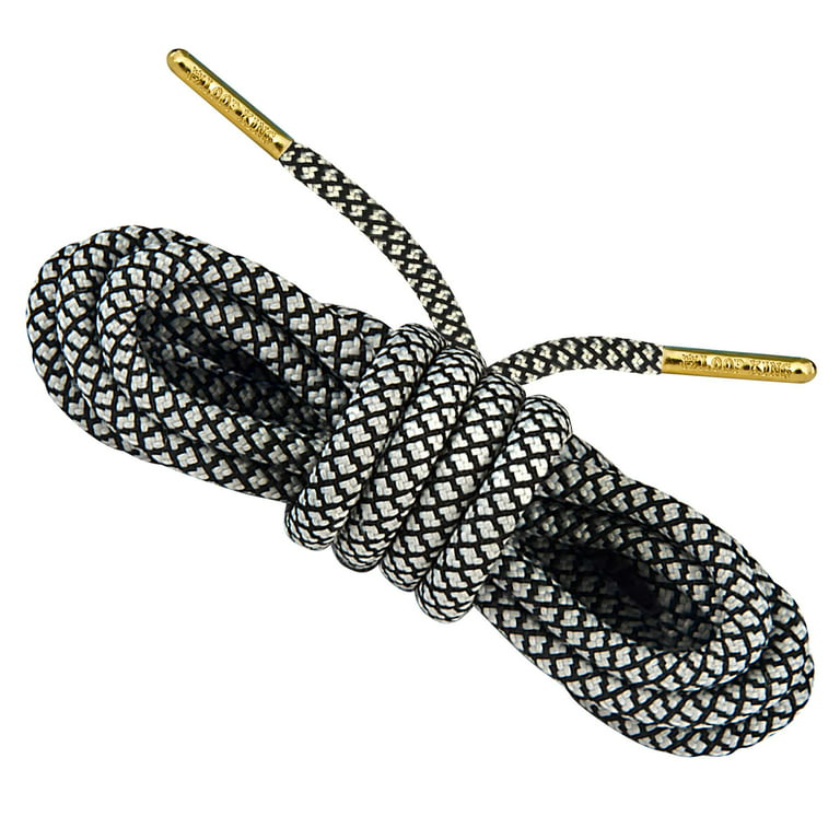  Loop King Laces 1 Pair Luxury Rope Black Shoe Laces