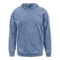 thumbnail image 4 of Classic Washed Minimalist Solid Color Hoodie Jacket Relaxed Fit Pullover For Men And Adults Casual Wear Oversized Pullover Long Sleeve Crewneck Casual Tops, 4 of 5