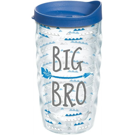 

Tervis Big Bro Made in USA Double Walled Insulated Tumbler Travel Cup Keeps Drinks Cold & Hot 10oz Wavy Big Bro