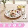 thumbnail image 3 of DTFMZOV 50pcs Wildflower Party Paper Plates 8.5 Inch, Disposable Floral Cake Dessert Plates for Spring Summer Picnic Wedding Baby Shower Birthday Tea Party Supplies, 3 of 9