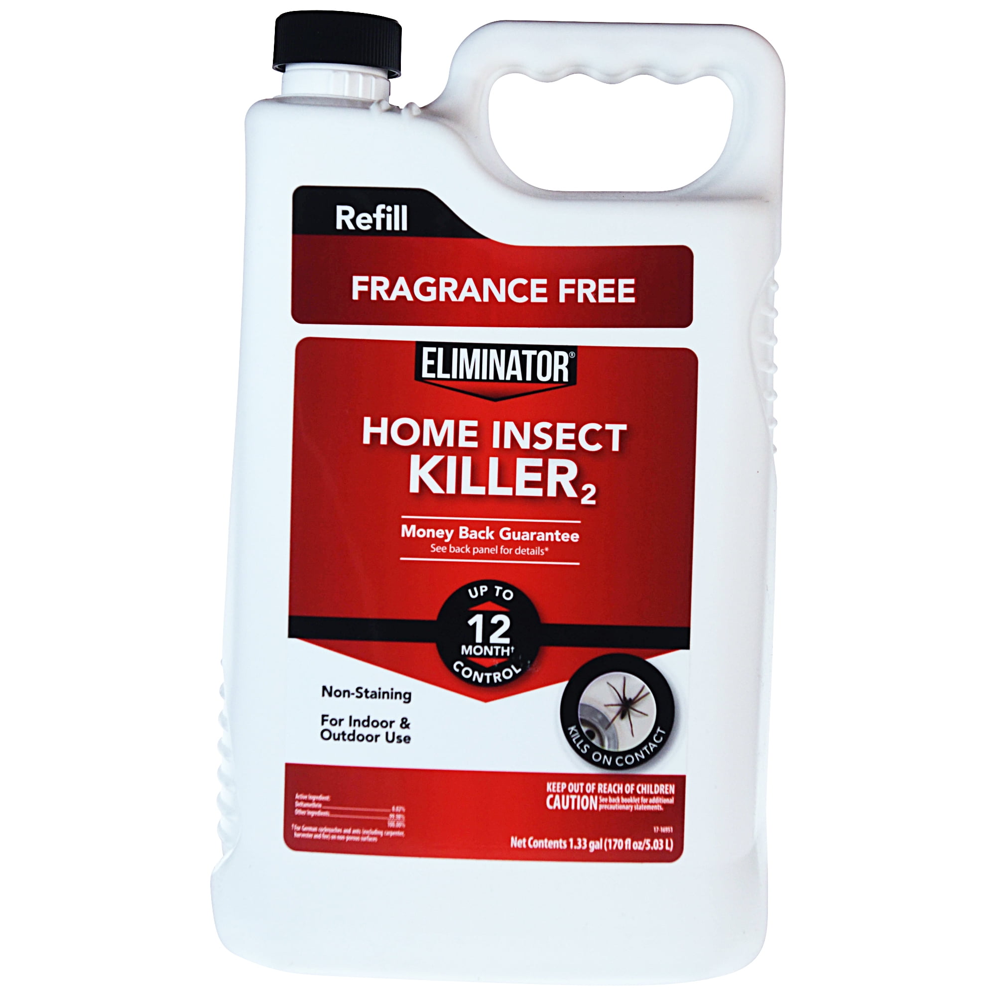 Eliminator Home Insect Killer2 Liquid Insecticide, 1.33 Gallon Refill