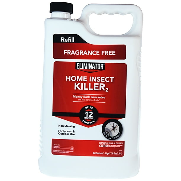 Eliminator Home Insect Killer2 Liquid Insecticide, 1.33 Gallon Refill