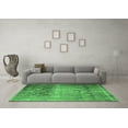 thumbnail image 3 of Ahgly Company Indoor Rectangle Persian Emerald Green Traditional Area Rugs, 5' x 8', 3 of 4