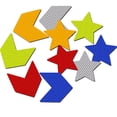 thumbnail image 5 of Pegatinas reflectantes para coche, pegatinas de estrellas que brillan en la oscuridad, pegatinas de advertencia para motocicletas y bicicletas eléctricas, pegatinas para la parte trasera del coche,, 5 of 5