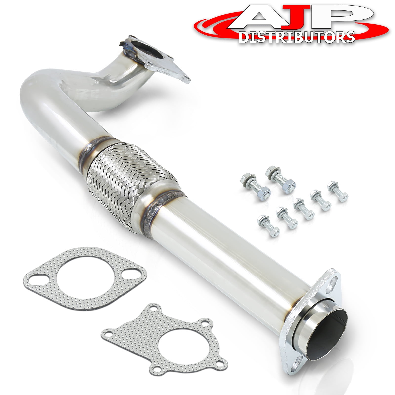 For 20022006 Acura RSX 2.5" Stainless Steel Bottom Mount T3/T4 Turbo