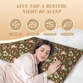 thumbnail image 4 of KLL Ultra Soft Microfiber Body Pillow Cover/Pillowcases 20"x54" with Hidden Zipper Closure-Mushrooms and Autumn, 4 of 8
