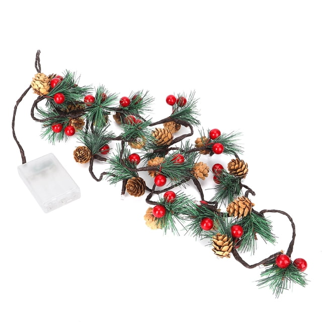 Decorado Con Conos De Pino Luces De Cadena De Navidad, Vida útil Más Larga, Rendimiento Impermeable, Cadena De Luces De árbol, Fiesta Para Interiores Y Exteriores, Hogar Mgaxyff Otros