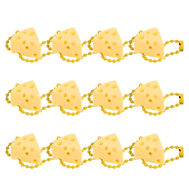 12 llaveros bonitos de queso, llavero de repuesto, colgantes, llavero de queso, para niñas, mujeres, mochilas, bolsos, llaves de coche, decoración