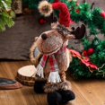 thumbnail image 5 of Muñeco de Alce Navideño KAIYANG de Peluche Ciervo Reno para Decoración de Navidad y Fiesta, 5 of 5