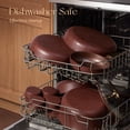 thumbnail image 7 of Carote Non-Toxic Ceramic Nonstick Pots and Pans Set, 21-Piece Cookware Set with Lids, All Stoves Compatible, Dishwasher Safe, Burgundy Red, 7 of 7