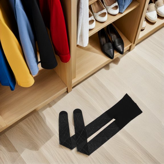 TABLZONE Shimmery Tights For Women Vintage Design Transparent Polyester Warm Layer Tights For Women Party 1Pack