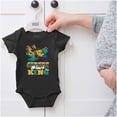 thumbnail image 5 of Urban Streetwear Strong Black King Bodysuit Jumper Boys Infant Baby Brisco Brands NB, 5 of 6